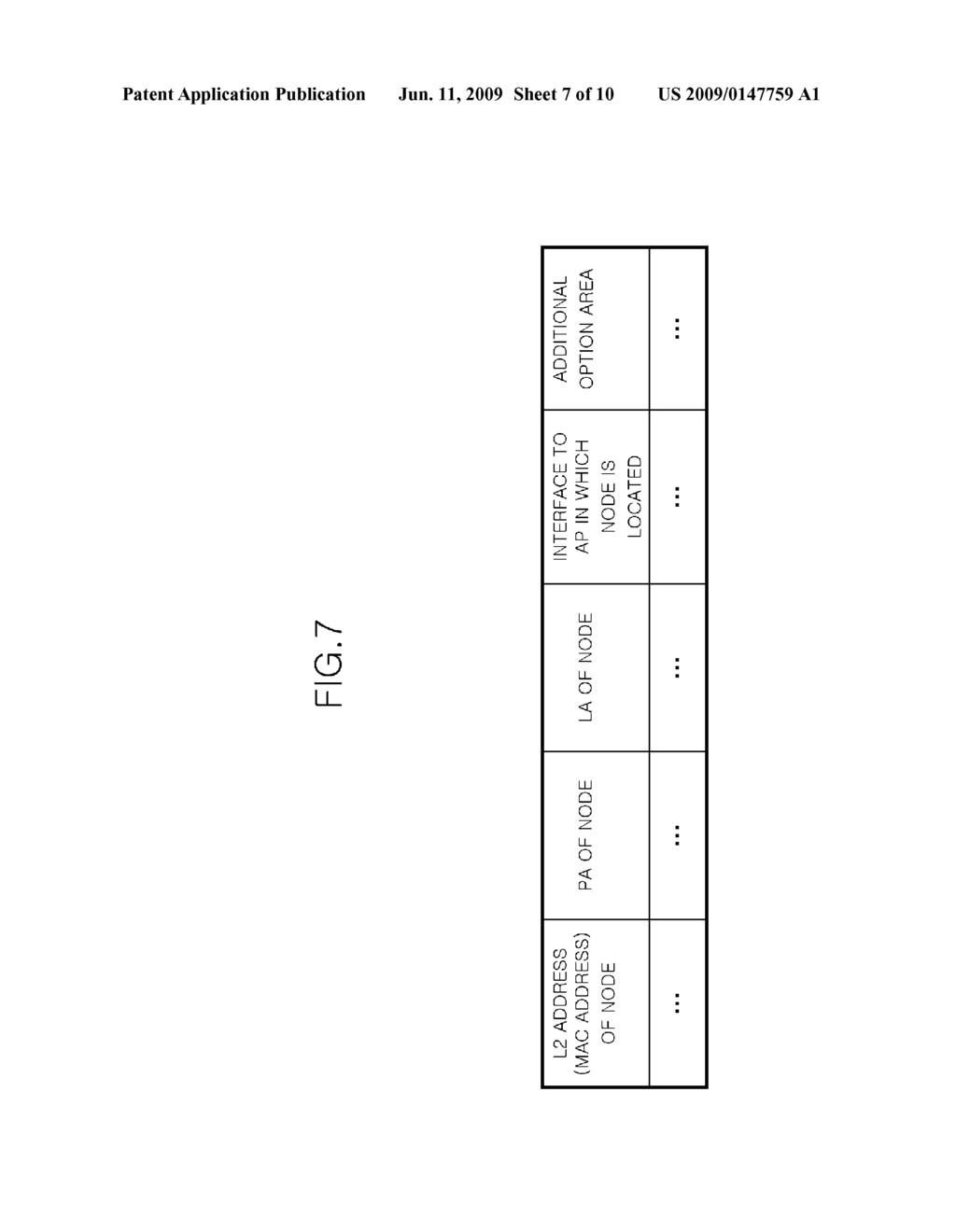 METHOD AND APPARATUS FOR SUPPORTING MOBILITY OF NODE USING LAYER 2/LAYER 3 ADDRESSES - diagram, schematic, and image 08