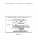 Communication conrol apparatus, communication terminal apparatus, wireless communication system, and transmitting method diagram and image