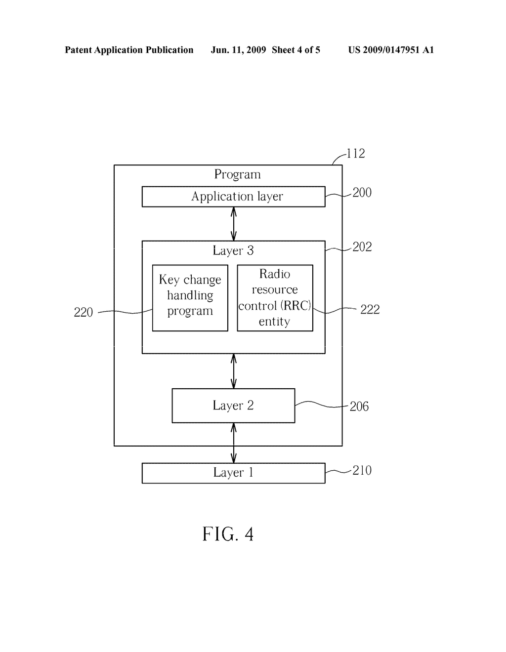 METHOD OF HANDLING SECURITY KEY CHANGE AND RELATED COMMUNICATION DEVICE - diagram, schematic, and image 05