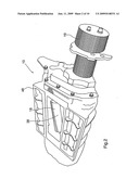 Roots type gear compressor with helical lobes having feedback cavity diagram and image