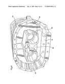 Roots type gear compressor with helical lobes having feedback cavity diagram and image