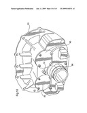 Roots type gear compressor with helical lobes having feedback cavity diagram and image