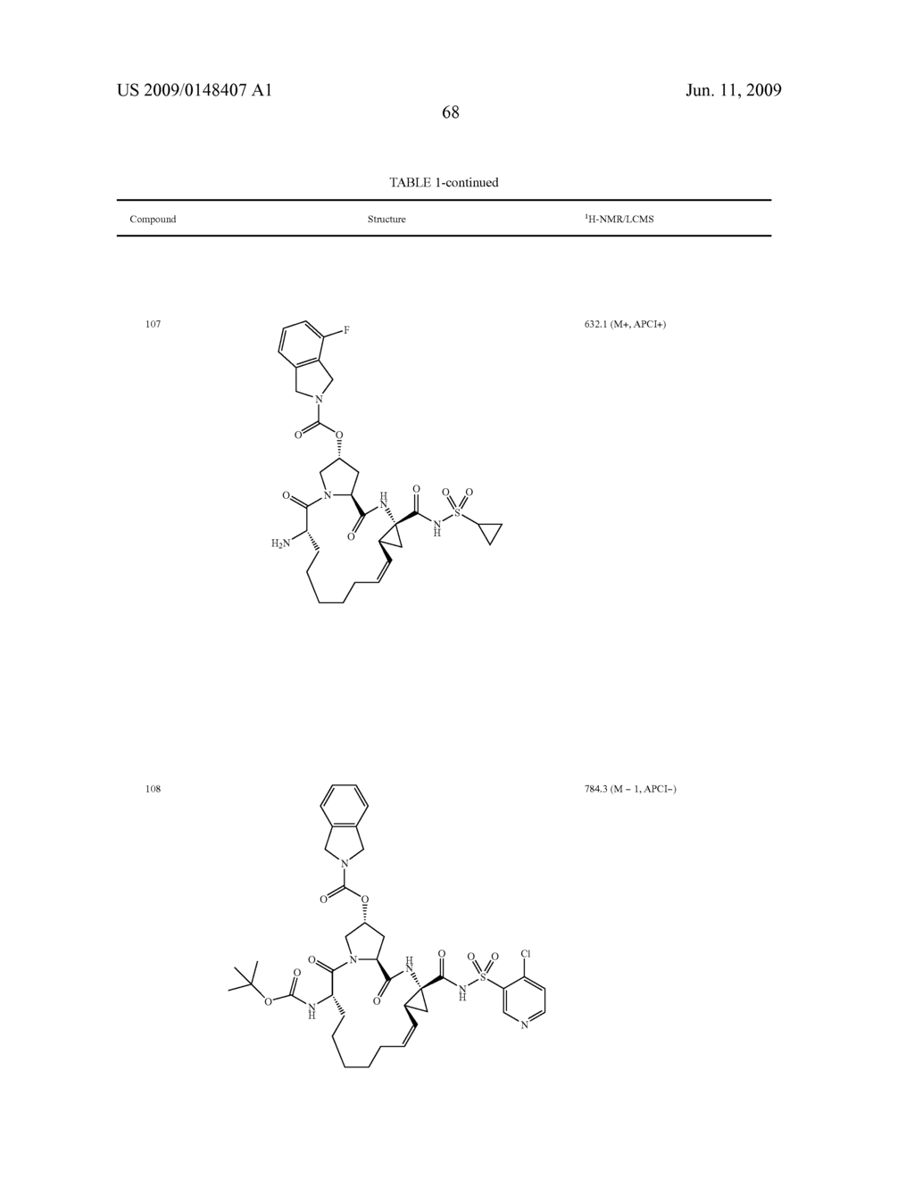 Novel Macrocyclic Inhibitors of Hepatitis C Virus Replication - diagram, schematic, and image 69