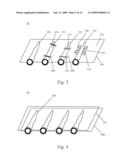 FIBER COMPOSITE HALF-PRODUCT WITH INTEGRATED ELEMENTS, MANUFACTORING METHOD THEREFOR AND USE THEREOF diagram and image