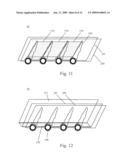 FIBER COMPOSITE HALF-PRODUCT WITH INTEGRATED ELEMENTS, MANUFACTORING METHOD THEREFOR AND USE THEREOF diagram and image