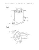 PROCESS FOR HEATING A FLUID AND AN INJECTION MOLDED MOLDING diagram and image