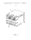 Electrical connector having improved indicating module diagram and image