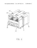 Electrical connector having improved indicating module diagram and image