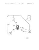 Method and arrangement for locating a mobile terminal in a multicell radio arrangement diagram and image