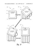 Mobile Communications Device having Moveable Housings diagram and image