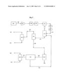 Purging of regenerated adsorbent from an oxygenate removal unit diagram and image