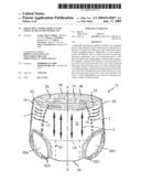 Disposable Undergarment with Stretch Areas for Optimal Fit diagram and image