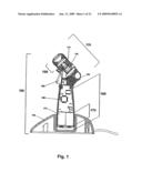 Ophthalmic fluid delivery system diagram and image