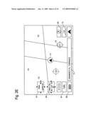 Display method and apparatus for navigation system for efficiently searching cities on map image diagram and image