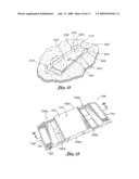 Method of disseminating advertising information via shopping cart securing structures diagram and image