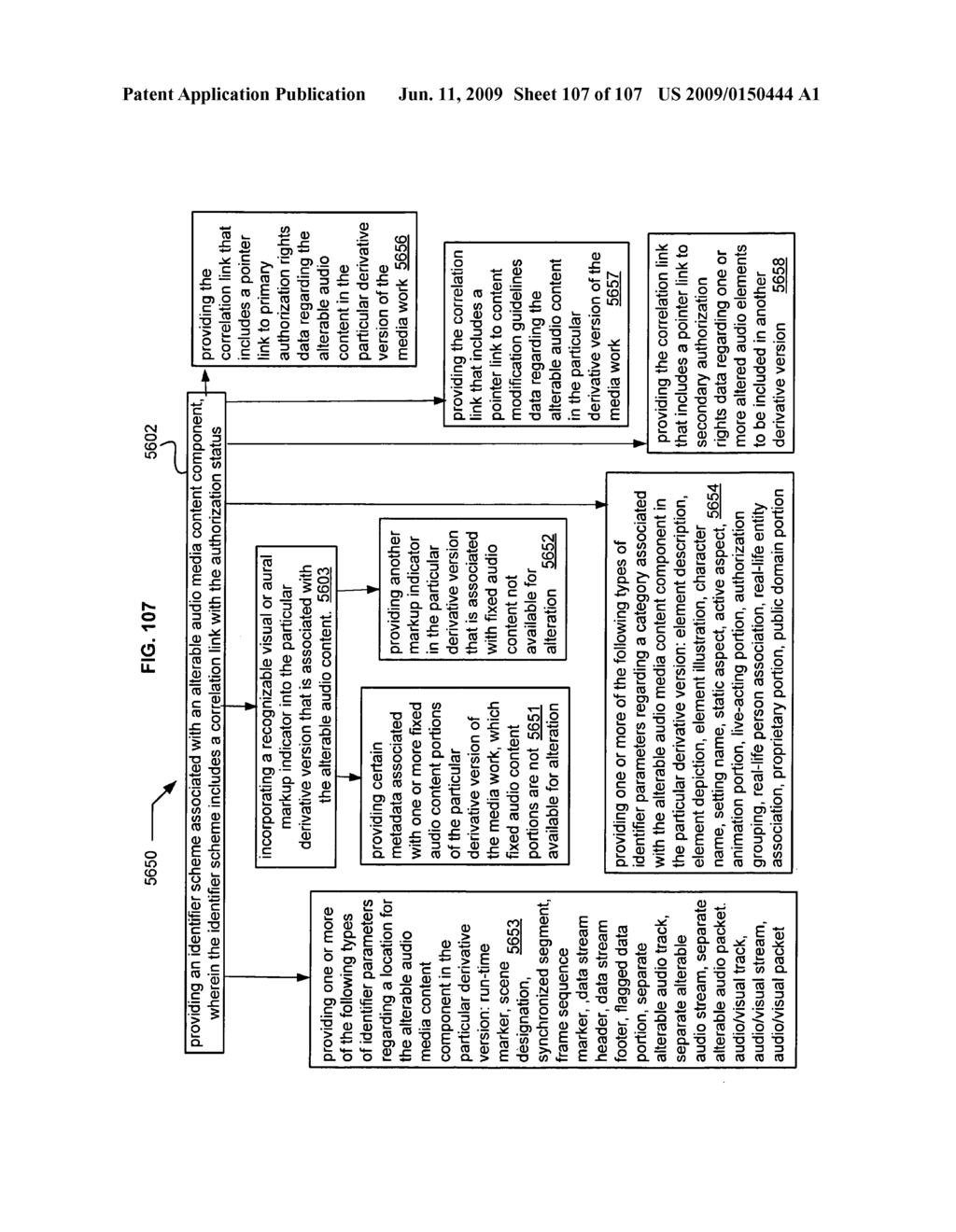 Media markup for audio content alteration - diagram, schematic, and image 108