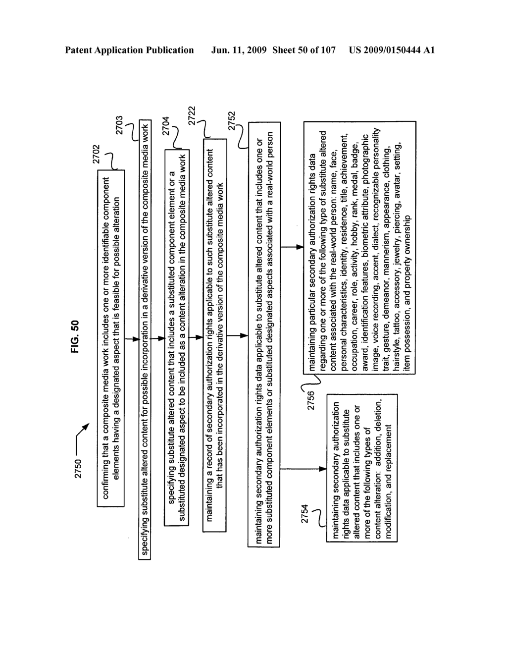 Media markup for audio content alteration - diagram, schematic, and image 51