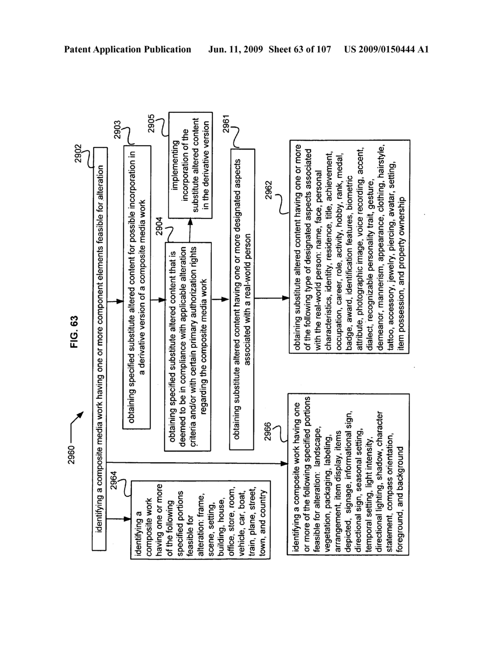 Media markup for audio content alteration - diagram, schematic, and image 64