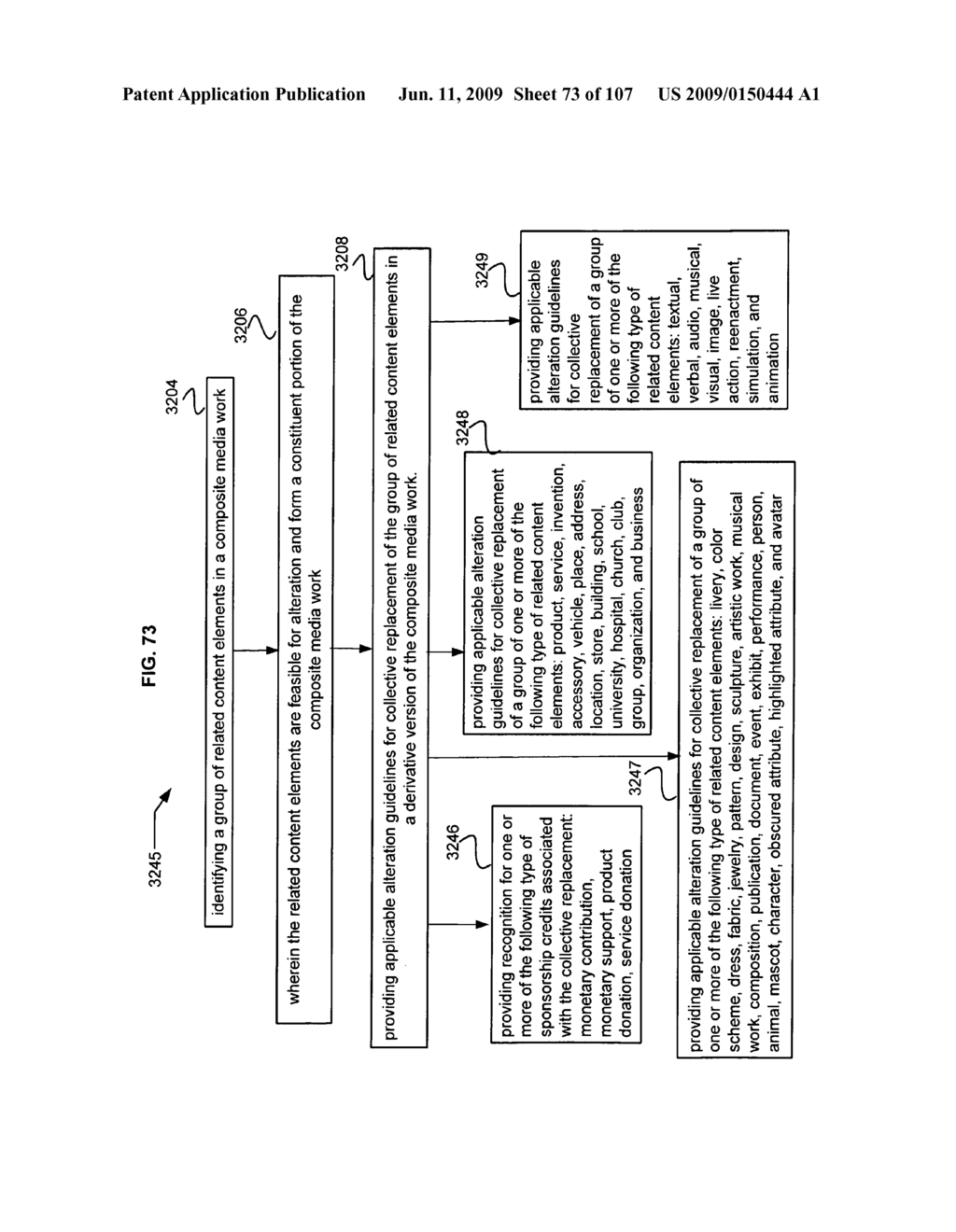 Media markup for audio content alteration - diagram, schematic, and image 74