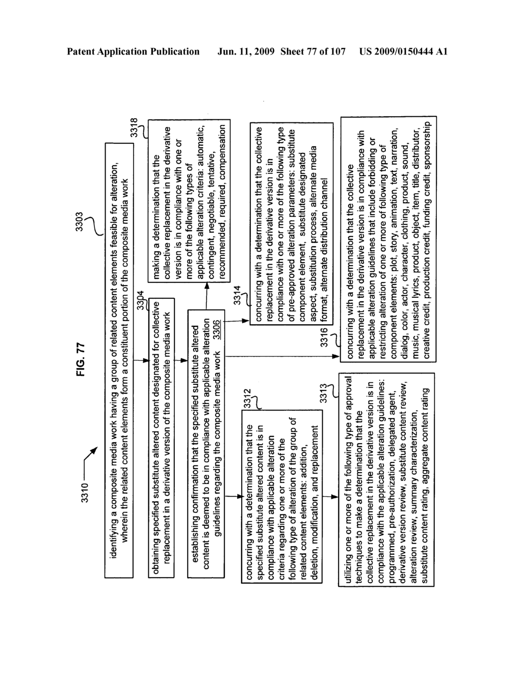 Media markup for audio content alteration - diagram, schematic, and image 78