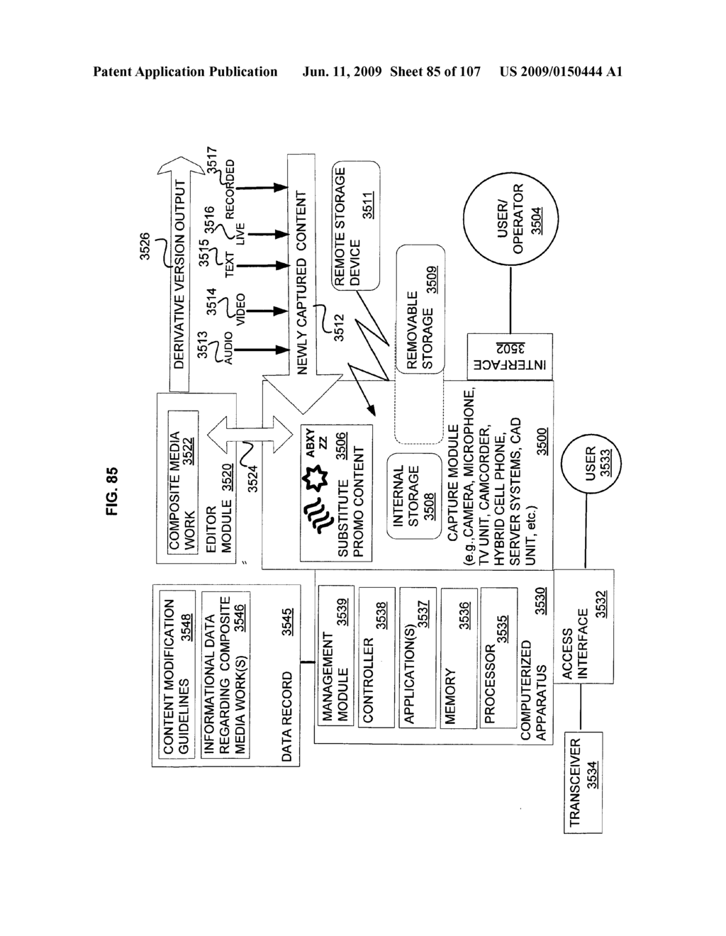 Media markup for audio content alteration - diagram, schematic, and image 86