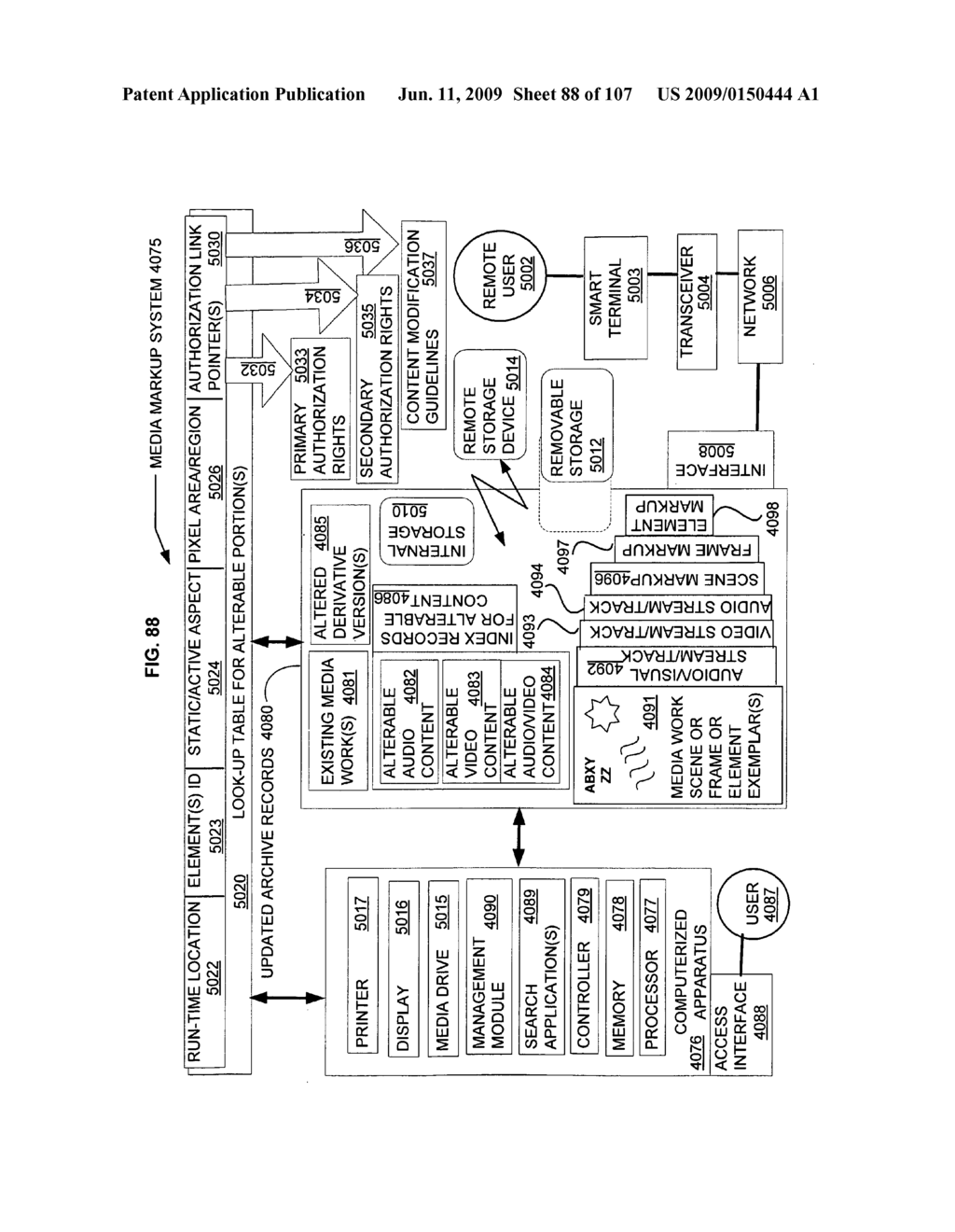 Media markup for audio content alteration - diagram, schematic, and image 89