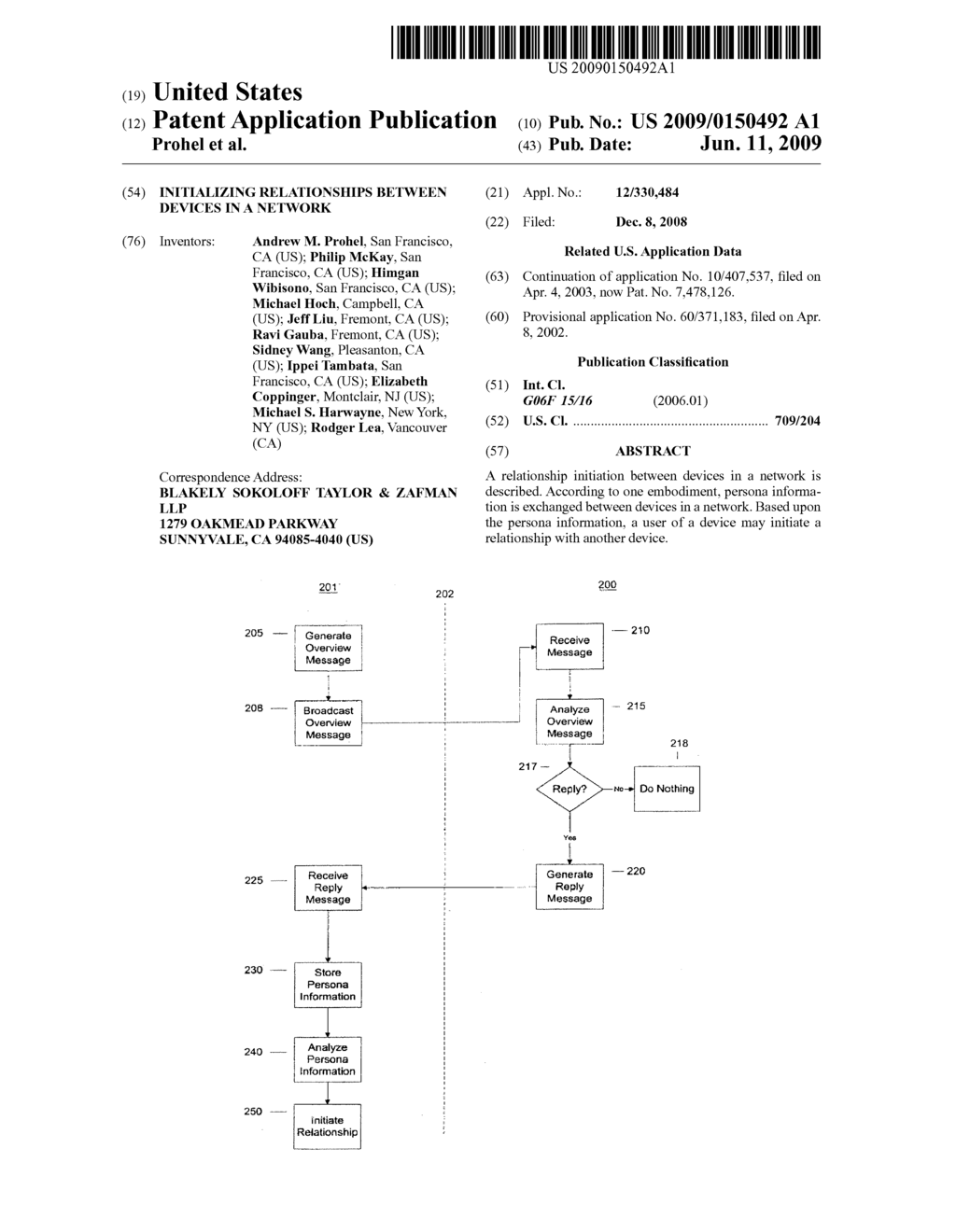 Initializing Relationships Between Devices In A Network - diagram, schematic, and image 01