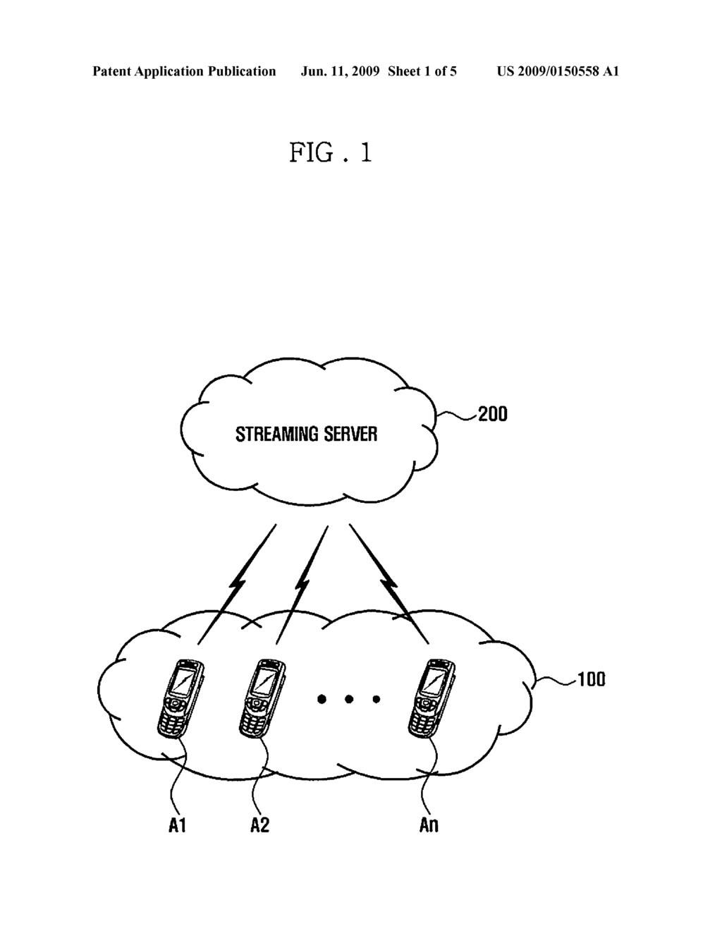 METHOD AND SYSTEM FOR DISTRIBUTED STREAMING SERVICE OF PORTABLE DEVICES - diagram, schematic, and image 02