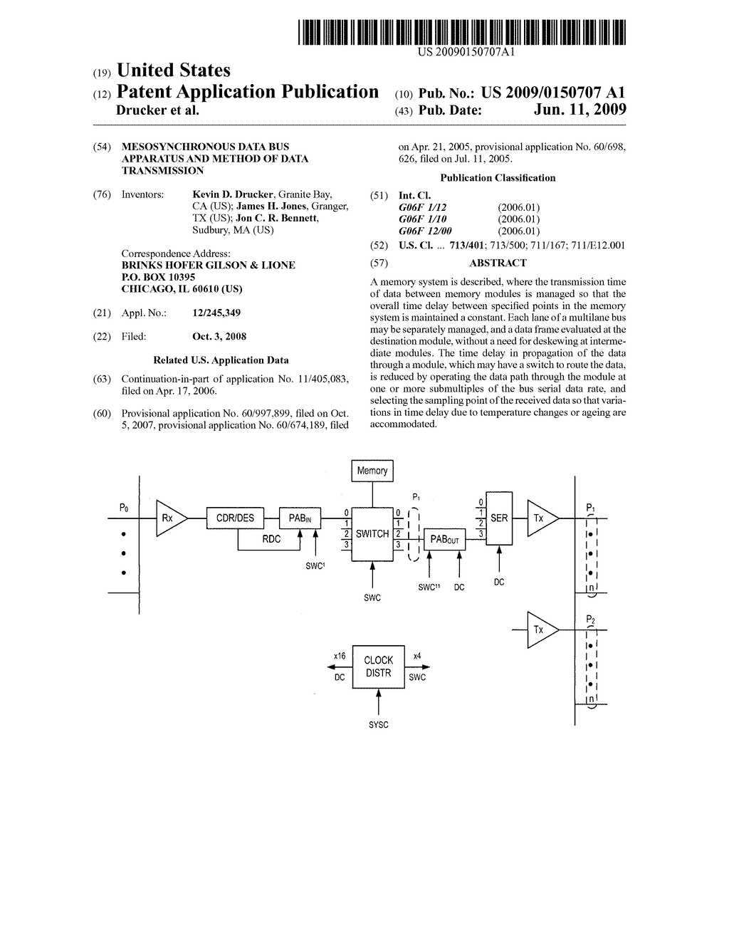 MESOSYNCHRONOUS DATA BUS APPARATUS AND METHOD OF DATA TRANSMISSION - diagram, schematic, and image 01