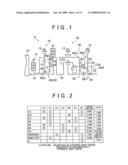 Power transmission apparatus for vehicle diagram and image