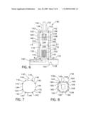 Service posts for electrical and air delivery to workstations diagram and image