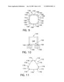 Service posts for electrical and air delivery to workstations diagram and image