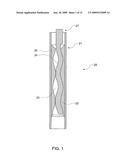 Nano particle reinforced polymer element for stator and rotor assembly diagram and image