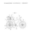 ATTACHABLE POWER DEVICE FOR BIKE diagram and image