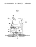 Steering apparatus for vehicle diagram and image