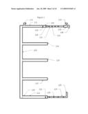 Rack Attachable to Scaffolding diagram and image