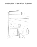 Rack Attachable to Scaffolding diagram and image