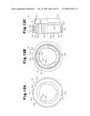 BRAKE DEVICE AND MOTOR WITH SPEED REDUCING MECHANISM diagram and image