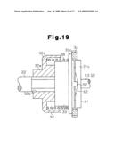 BRAKE DEVICE AND MOTOR WITH SPEED REDUCING MECHANISM diagram and image