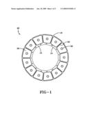 BRAKE LINING CUP ATTACHMENT METHOD FOR REDUCED WEAR diagram and image