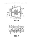 BRAKE LINING CUP ATTACHMENT METHOD FOR REDUCED WEAR diagram and image