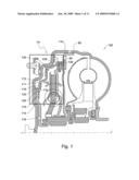 Anti-rotation mechanism for a closed piston torque converter diagram and image