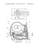Anti-rotation mechanism for a closed piston torque converter diagram and image