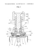 ROTATING OPERATION TYPE ELECTRONIC COMPONENT, AND ELECTRONIC DEVICE INCLUDING THE SAME diagram and image