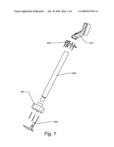 LIGHTWEIGHT CARRIER FOR GOLF CLUBS diagram and image