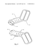 LIGHTWEIGHT CARRIER FOR GOLF CLUBS diagram and image