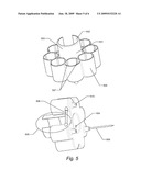 LIGHTWEIGHT CARRIER FOR GOLF CLUBS diagram and image