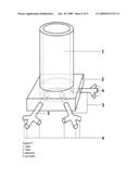 Chimney device and methods of using it to fight global warming, produce water precipitation and produce electricity diagram and image