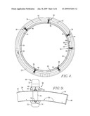 NACELLE INLET THERMAL ANTI-ICING SPRAY DUCT SUPPORT SYSTEM diagram and image