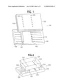 Integrated optical transceiver diagram and image